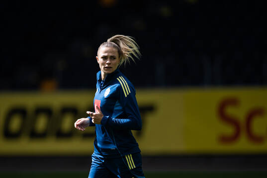 Fridolina Rolfö of the Swedish women’s national football
