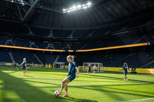 Magdalena Eriksson of the Swedish women’s national