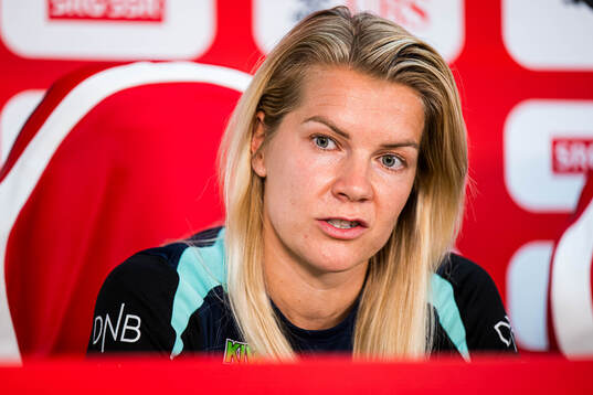 Ada Martine Stolsmo Hegerberg of the Norwegian women's
