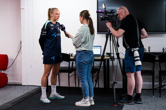 Frida Leonhardsen Maanum of the Norwegian women's national