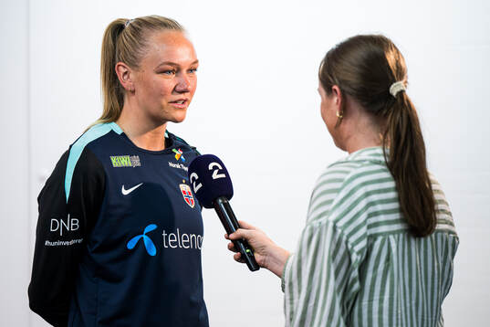 Frida Leonhardsen Maanum of the Norwegian women's national