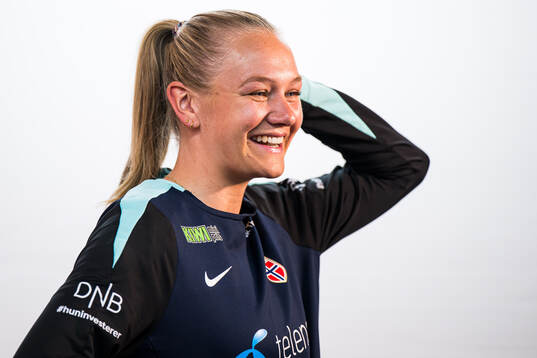 Frida Leonhardsen Maanum of the Norwegian women's national