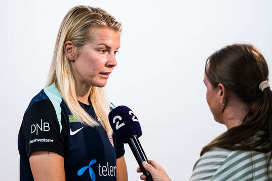 Ada Martine Stolsmo Hegerberg of the Norwegian women's