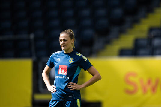 Fridolina Rolfö of the Swedish women’s national football