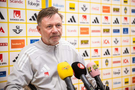 Head coach Peter Gerhardsson of the Swedish women’s