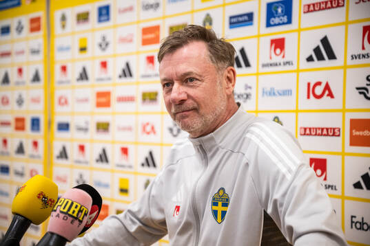 Head coach Peter Gerhardsson of the Swedish women’s