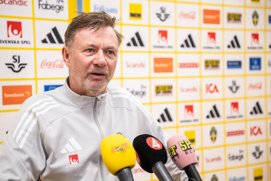 Head coach Peter Gerhardsson of the Swedish women’s