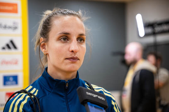 Nathalie Björn of the Swedish women’s national football