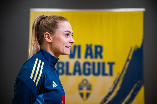 Fridolina Rolfö of the Swedish women’s national football