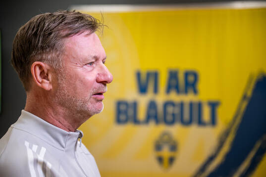 Head coach Peter Gerhardsson of the Swedish women’s