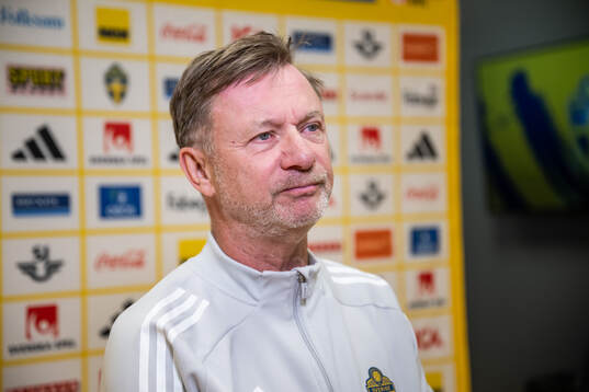 Head coach Peter Gerhardsson of the Swedish women’s