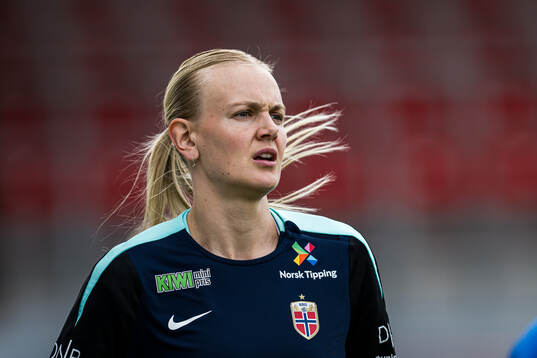 Karina Sævik of the Norwegian women's national football