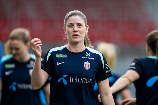 Maren Mjelde of the Norwegian women's national football team