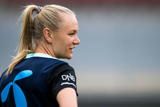 Frida Leonhardsen Maanum of the Norwegian women's national