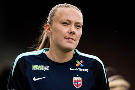 Synne Sofie Kinden Jensen of the Norwegian women's national