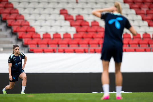 Maren Mjelde of the Norwegian women's national football team