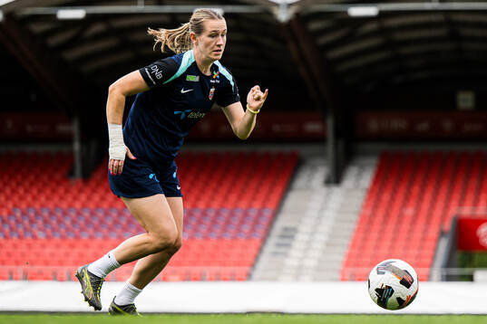 Elisabeth Terland of the Norwegian women's national