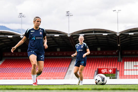 Celin Bizet Ildhusøy of the Norwegian women's national