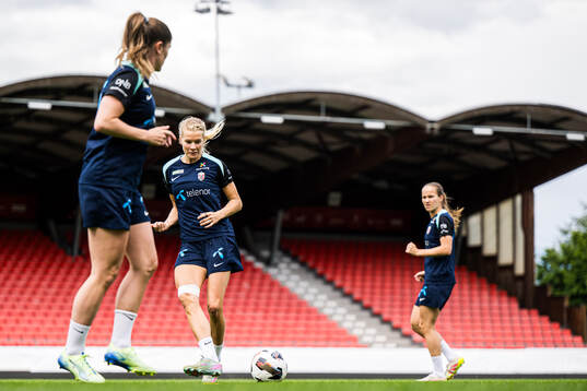 Ada Martine Stolsmo Hegerberg of the Norwegian women's