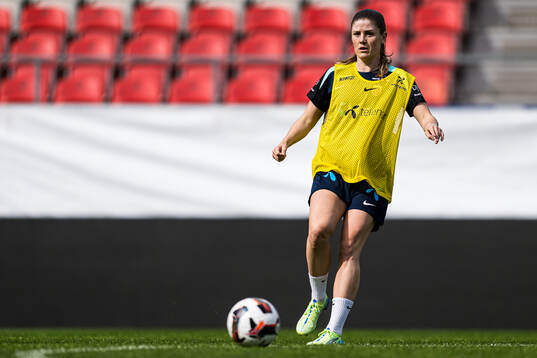 Maren Mjelde of the Norwegian women's national football team