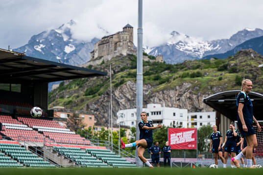 Celin Bizet Ildhusøy of the Norwegian women's national