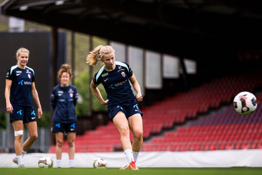 Justine Kvaleng Kielland of the Norwegian women's national