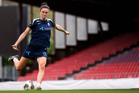 Ingrid Syrstad Engen of the Norwegian women's national