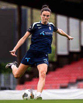 Ingrid Syrstad Engen of the Norwegian women's national
