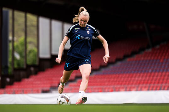 Frida Leonhardsen Maanum of the Norwegian women's national