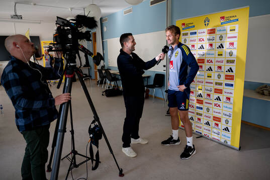 Benjamin Nygren of the Swedish men's national football team