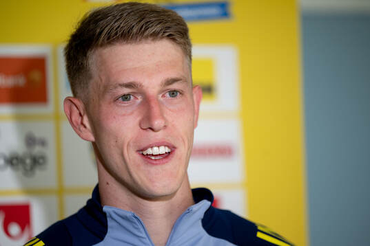 Alexander Bernhardsson of the Swedish men's national