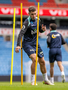 Lasse Berg Johnsen of the Norwegian national football team