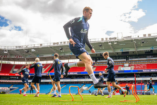 Torbjørn Lysaker Heggem of the Norwegian national football