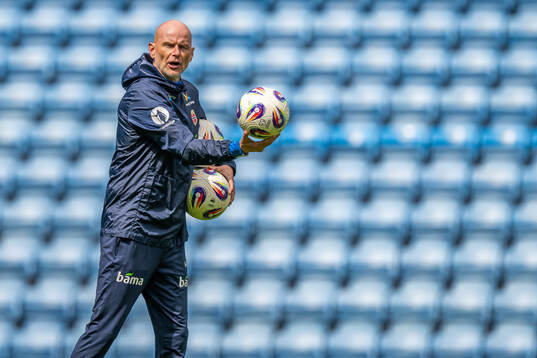 Ståle Solbakken, head coach of the Norwegian national