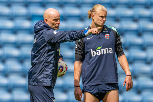 Ståle Solbakken, head coach of the Norwegian national