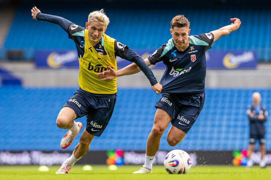 Marcus Holmgren Pedersen and Lasse Berg Johnsen of the