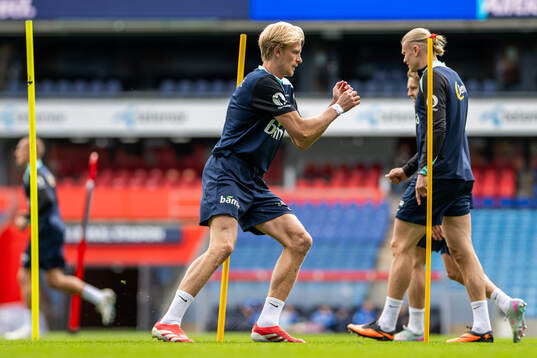 Morten Thorsby of the Norwegian national football team