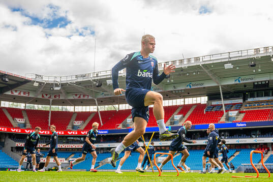 Julian Ryerson of the Norwegian national football team