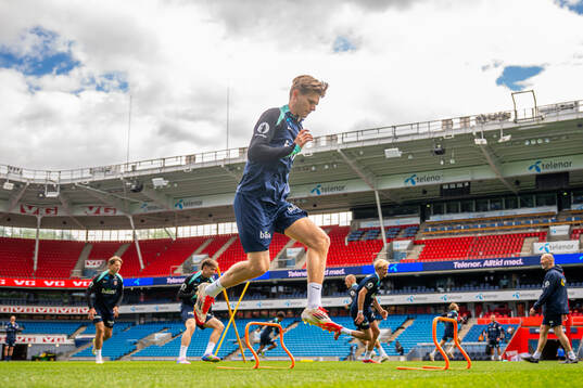 David Møller Wolfe of the Norwegian national football team