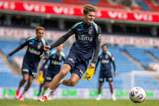 David Møller Wolfe of the Norwegian national football team