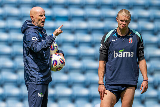 Ståle Solbakken, head coach of the Norwegian national