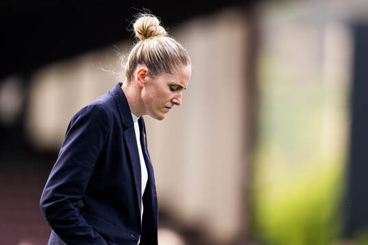 Head coach Gemma Grainger of Norway