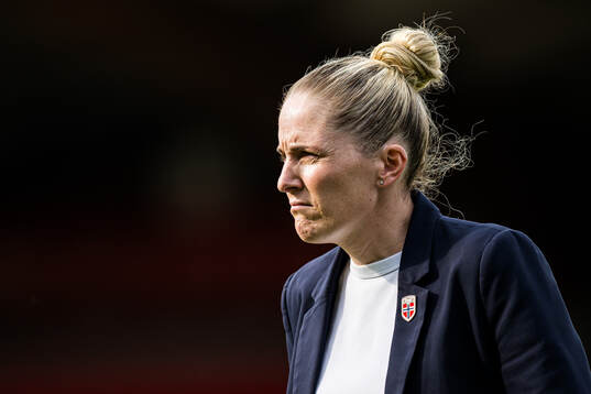 Head coach Gemma Grainger of Norway