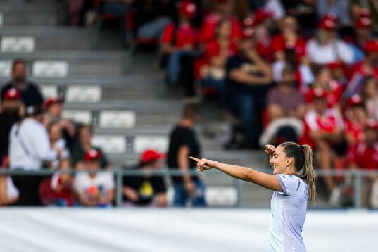 Vilde Bøe Risa of Norway celebrates