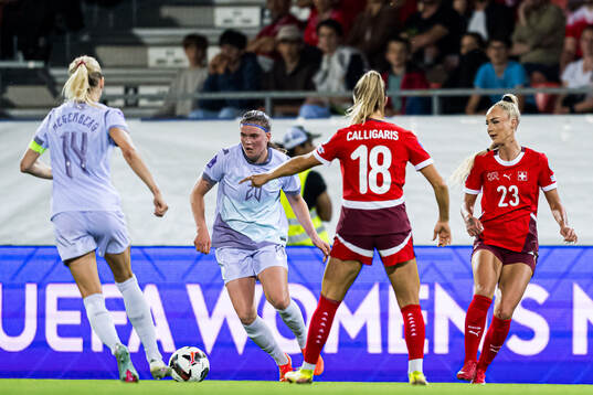 Alisha Lehmann of Switzerland