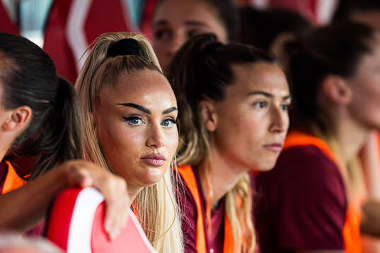 Alisha Lehmann of Switzerland