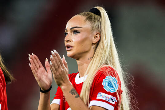 Alisha Lehmann of Switzerland