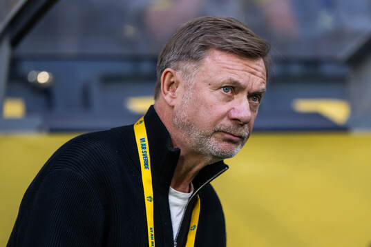 Head coach Peter Gerhardsson of Sweden