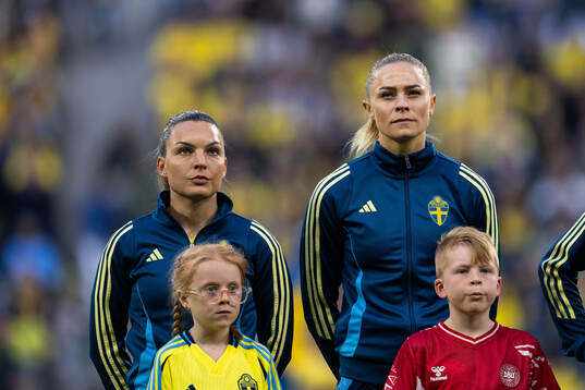 Johanna Rytting Kaneryd and Fridolina Rolfö of Sweden