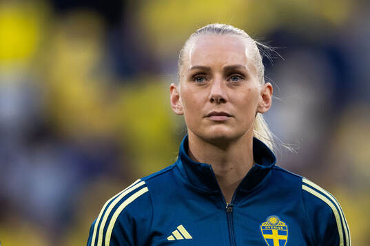 Stina Blackstenius of Sweden